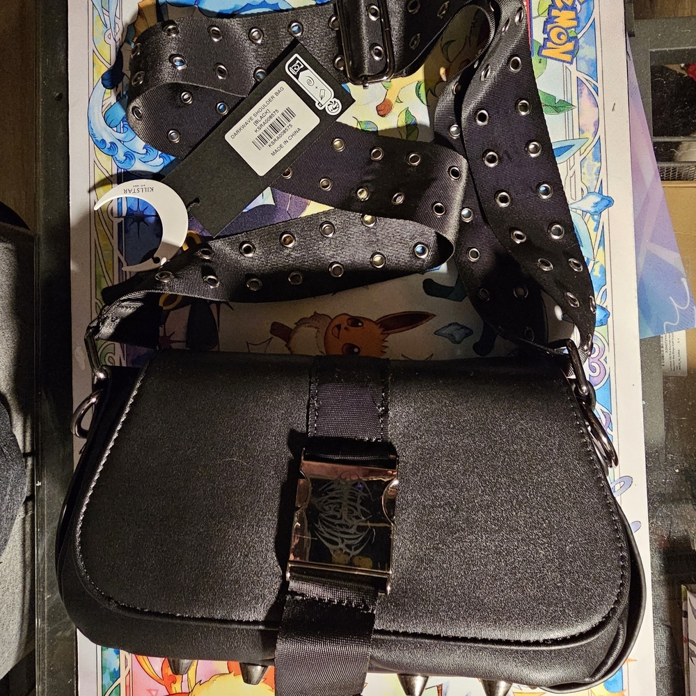 Killstar Darkwave Shoulder Bag – Black – NWT